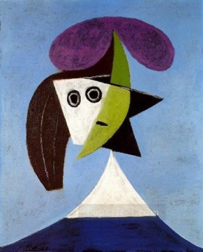 Mujer con sombrero cubista de 1939 Pablo Picasso Pinturas al óleo